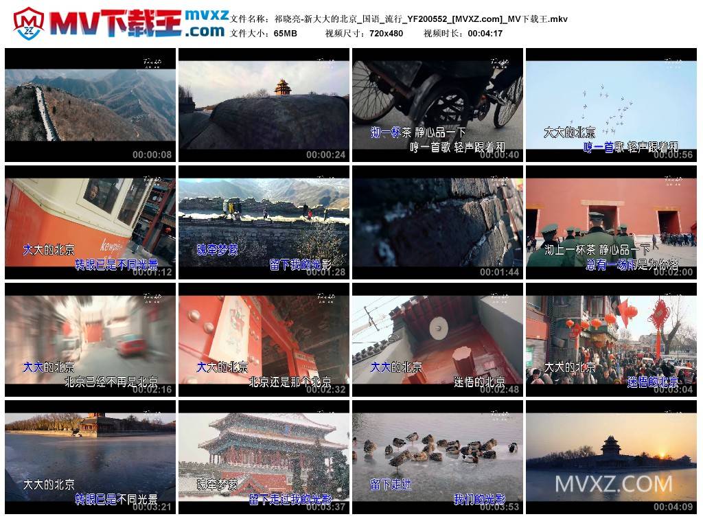 祁晓亮-新大大的北京_国语_流行_YF200552